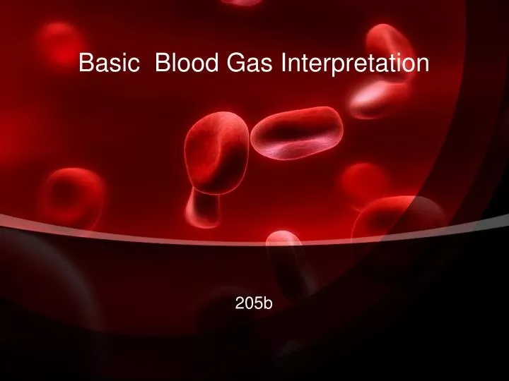 basic blood gas interpretation