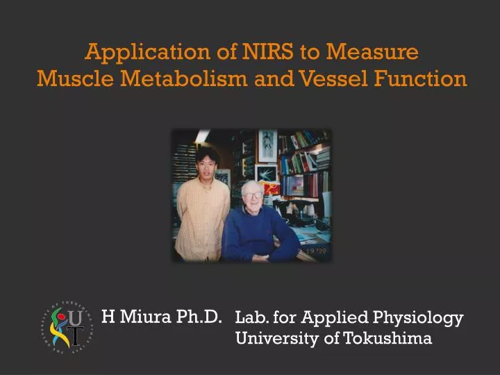 lab for applied physiology university of tokushima