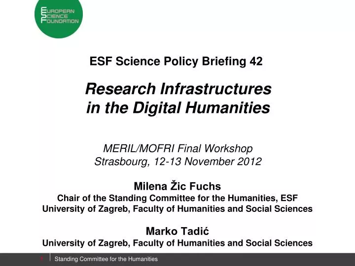 esf science policy briefing 42
