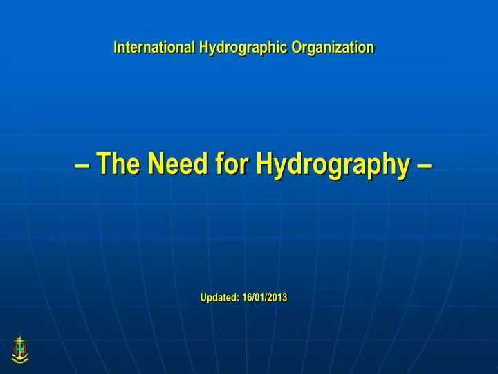 international hydrographic organization