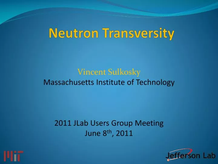 neutron transversity