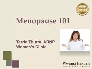 Menopause 101