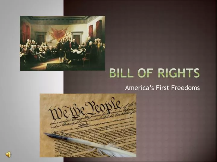 bill of rights