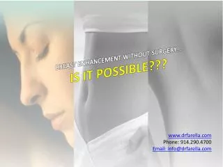 BREAST ENHANCEMENT WITHOUT SURGERY… IS IT POSSIBLE???