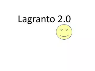 Lagranto 2.0