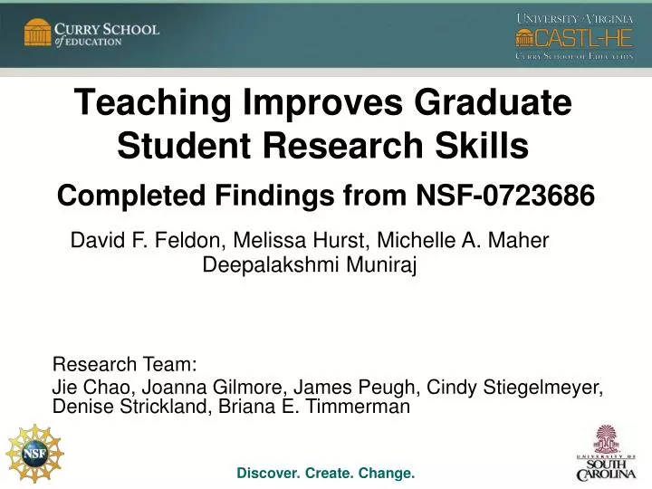 teaching improves graduate student research skills