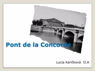 Pont de la Concorde