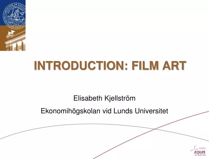 introduction film art