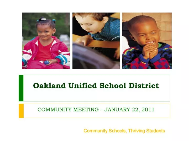 oakland unified school district