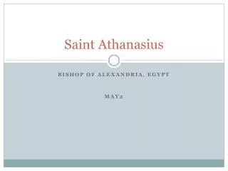 Saint Athanasius