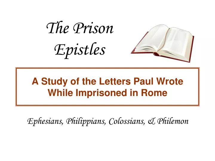 the prison epistles