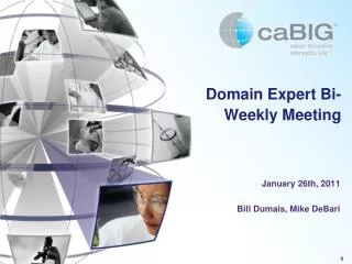 Domain Expert Bi-Weekly Meeting