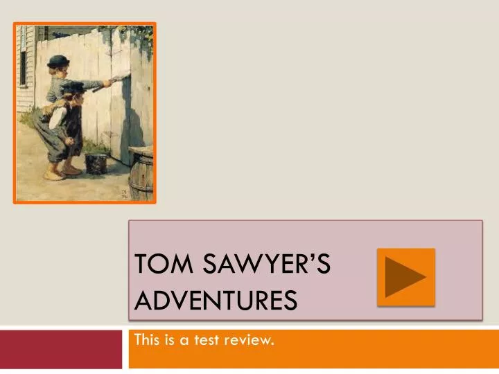 tom sawyer s adventures