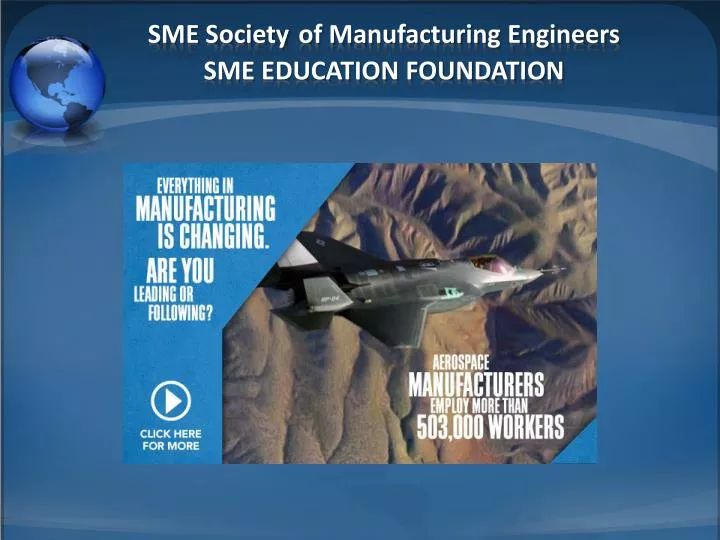 sme society of manufacturing engineers sme education foundation