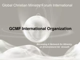 Global Christian Ministry Forum International