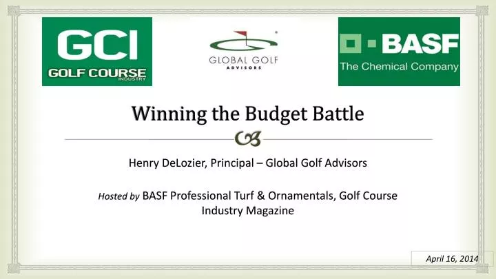 winning the budget battle