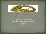 Assessment - slide 1