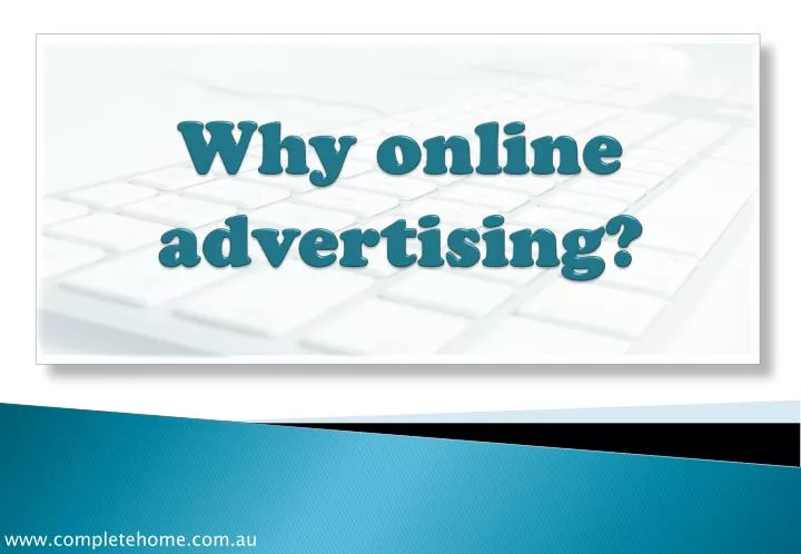 why o nline advertising