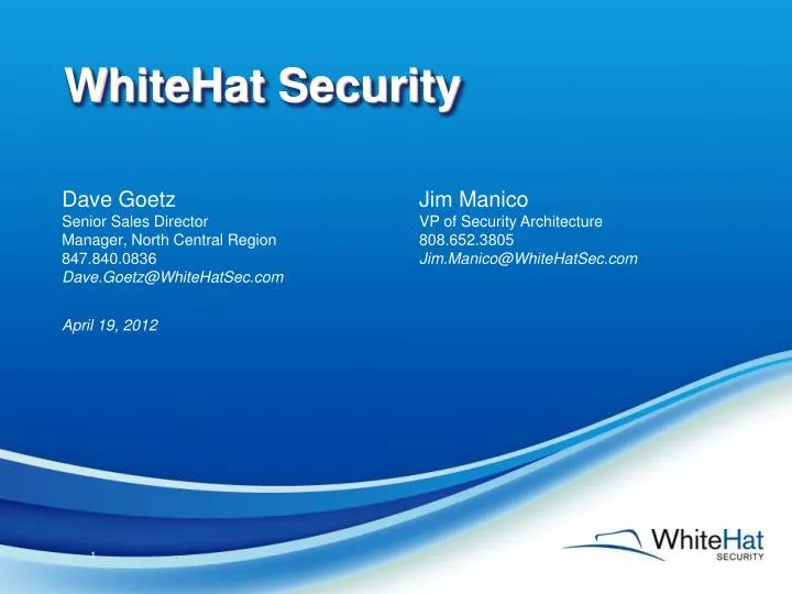 whitehat security