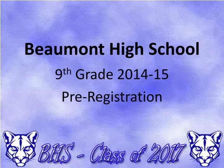 beaumont high school
