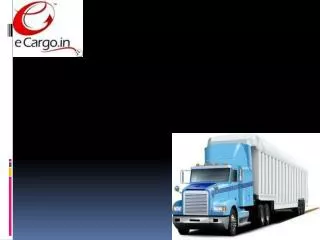Cargo Transport Companies India