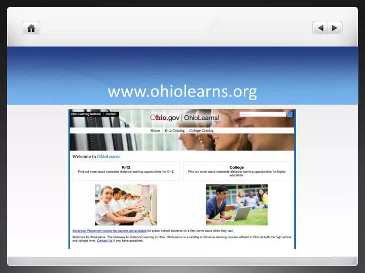 www ohiolearns org