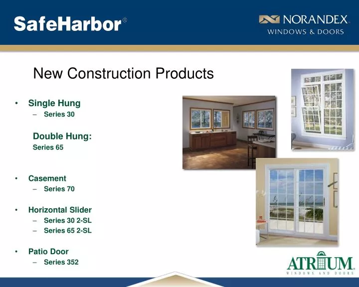 new construction products