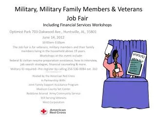 Military, Military Family Members &amp; Veterans Job Fair Including Financial Services Workshops