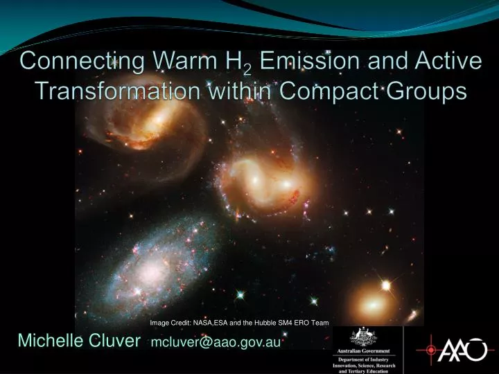 connecting warm h 2 emission and active transformation within compact groups