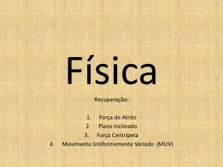 f sica