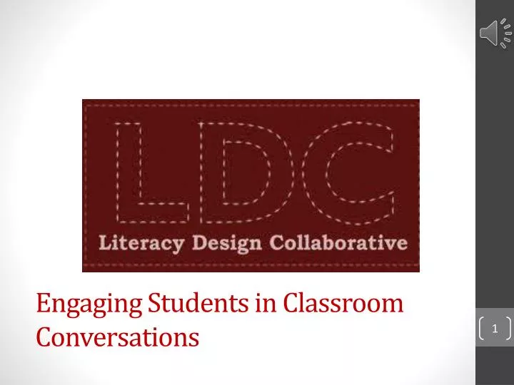 engaging students in classroom conversations