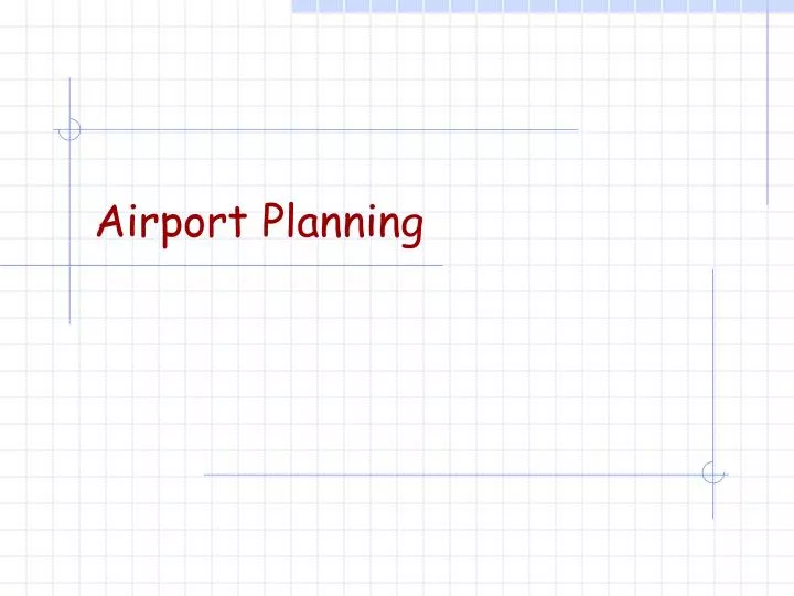 airport planning