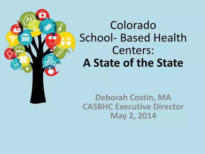 colorado school based health centers a state of the state