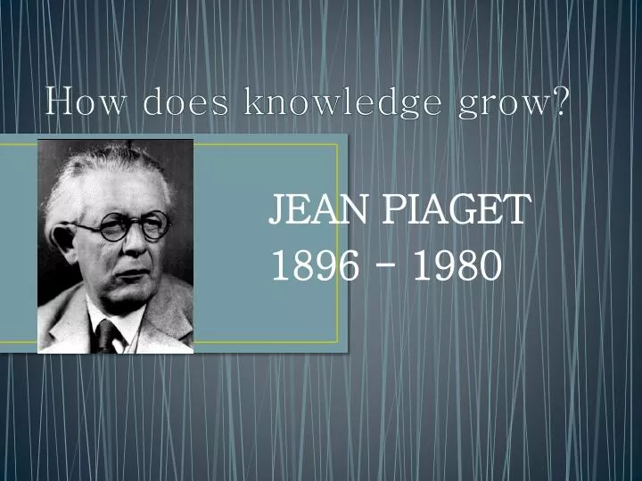 how does knowledge grow
