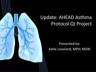 Update: AHEAD Asthma Protocol QI Project