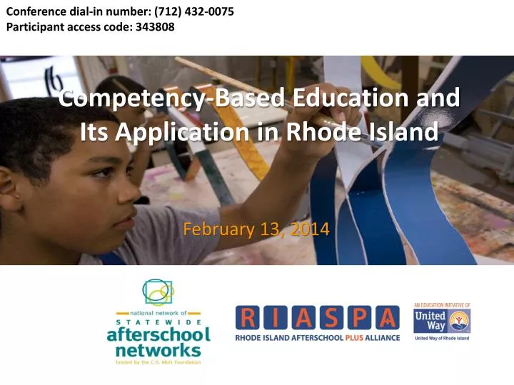 competency based education and its application in rhode island