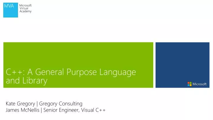 c a general purpose language and library