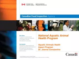 National Aquatic Animal Health Program