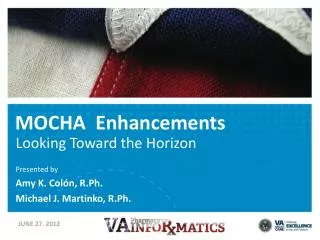 MOCHA Enhancements