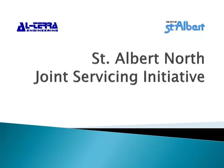 st albert north joint servicing initiative