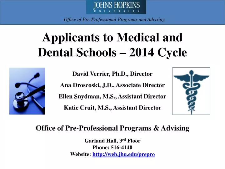 applicants to medical and dental schools 2014 cycle