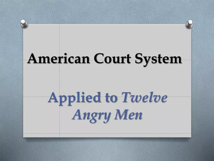 american court system
