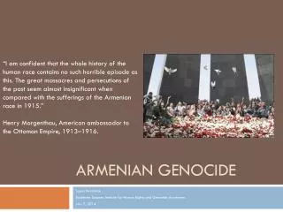 Armenian Genocide