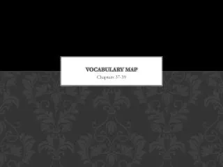vocabulary map