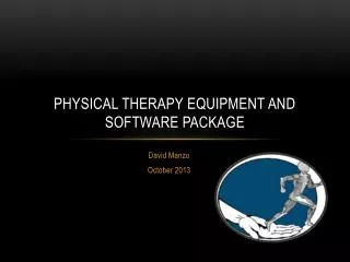 Physical Therapy Equipment and software Package