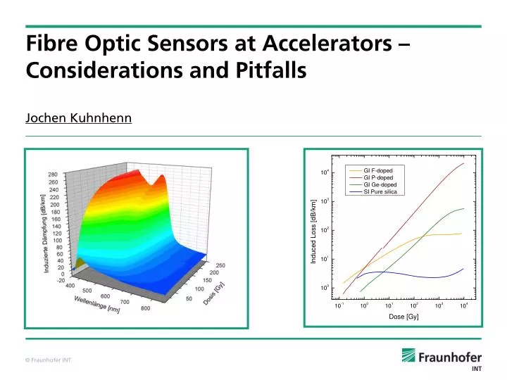 fibre optic sensors at accelerators considerations and pitfalls