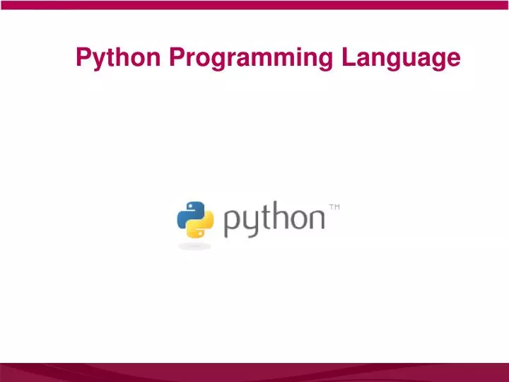 python programming l anguage