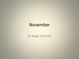 november