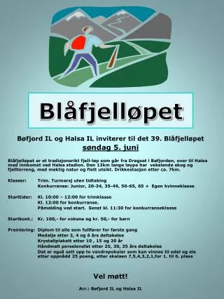 bl fjell pet