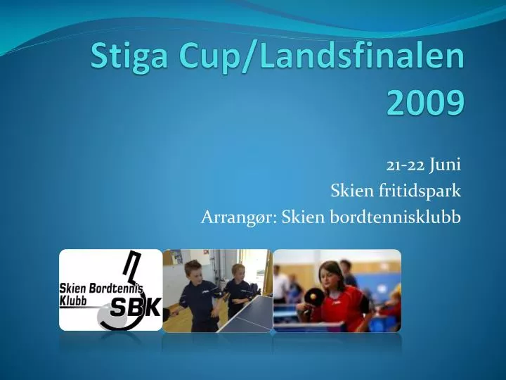 stiga cup landsfinalen 2009